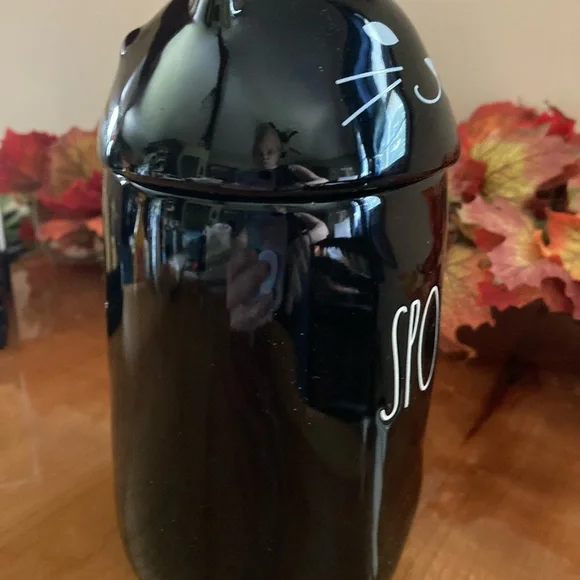 Rae Dunn Black Spooky Halloween Topper Mug - Picture 10 of 13